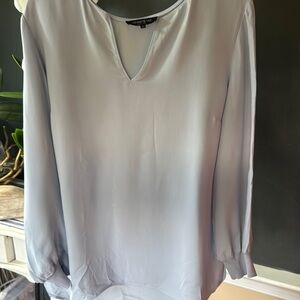 Lafayette 148 New York long Sleeves Top light blue